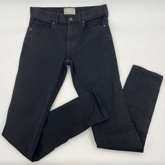 EVERLANE Skinny Jeans Mens Size 30 Black 5 Pocket Denim Pants